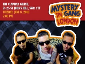 Mystery Gang in London 2010. 06. 08.